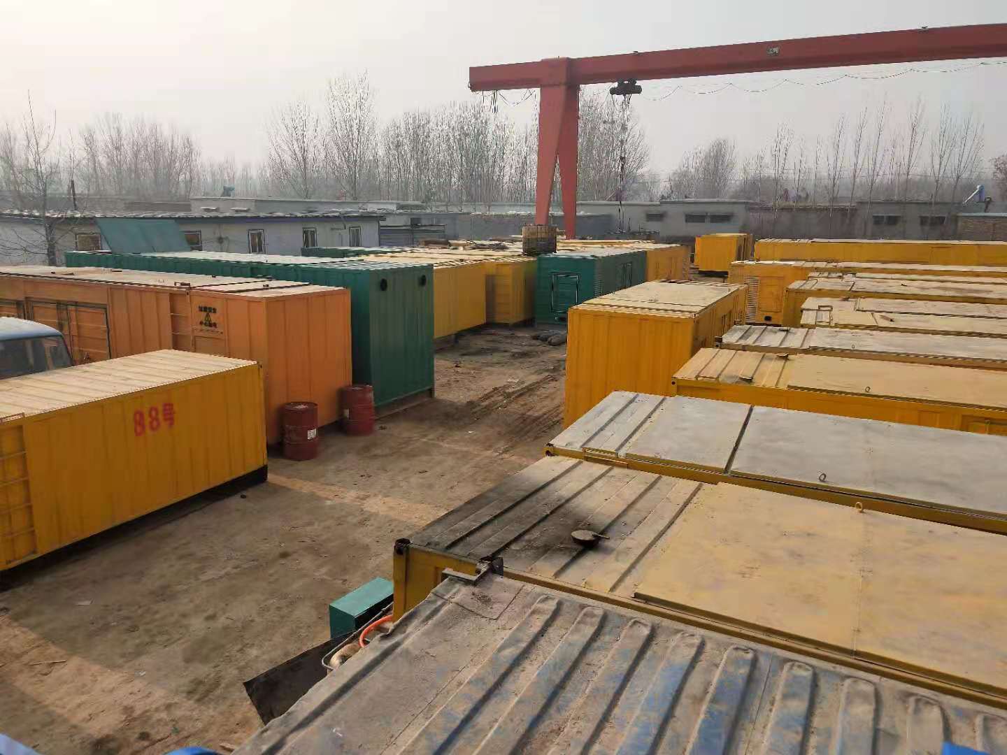 新乡租赁发电机-灰尘、风沙对柴油发电机组造成哪些不良影响？