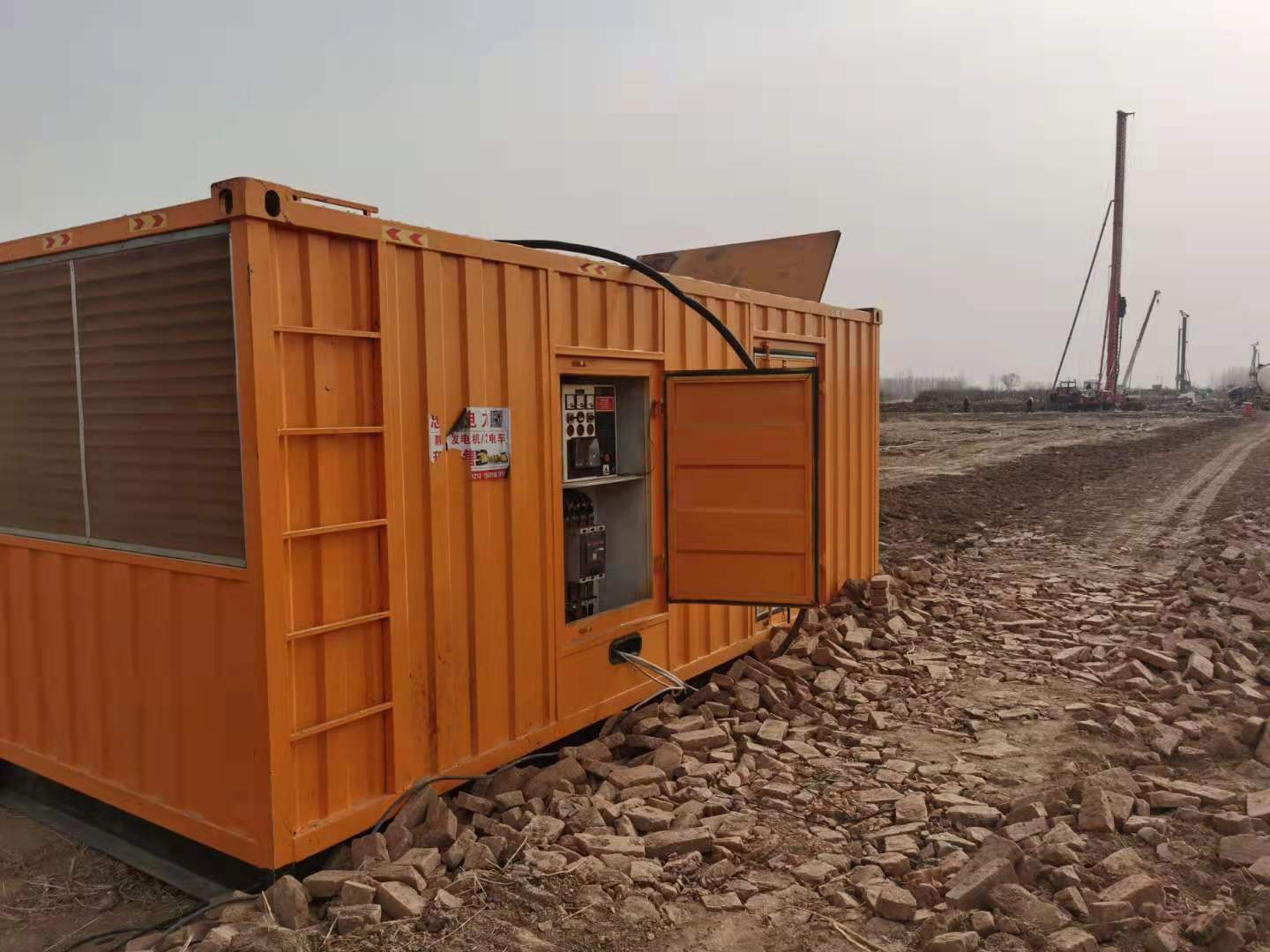 新乡发电车租赁-柴油发电机组的安装须知