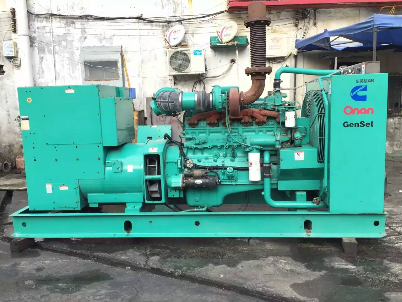 新乡租赁发电机-柴油发电机不正常冒烟的原因